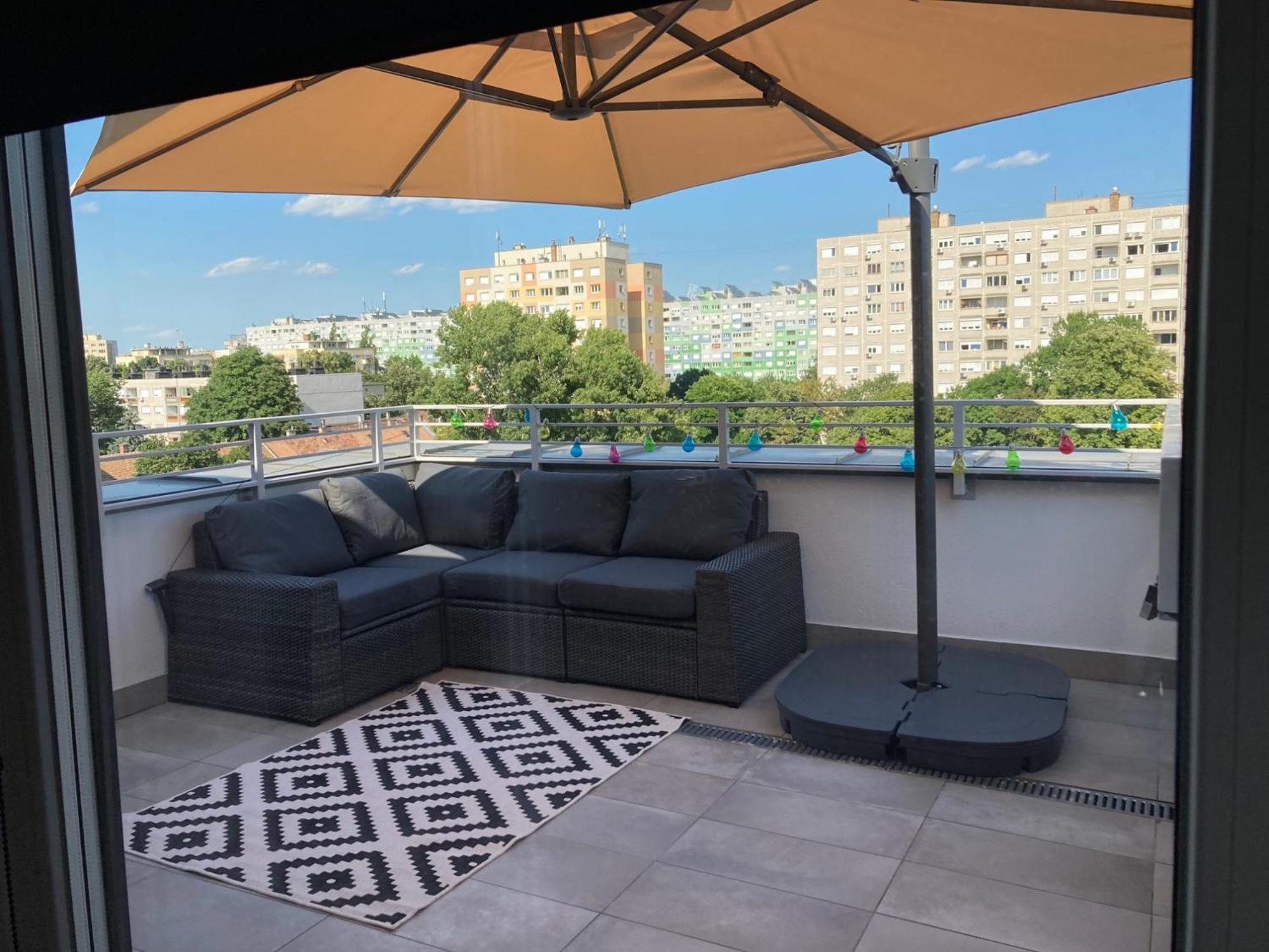 Buda Panorama Terrace Apartment Boedapest Buitenkant foto